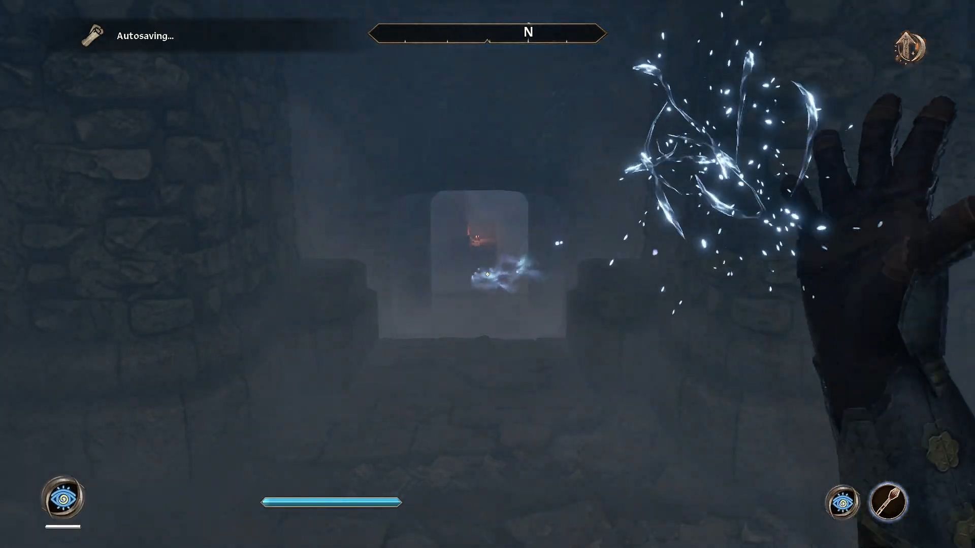 Utilize clairvoyance to track the location (Image via Bethesda Softworks // YouTube/@WoW Quests)